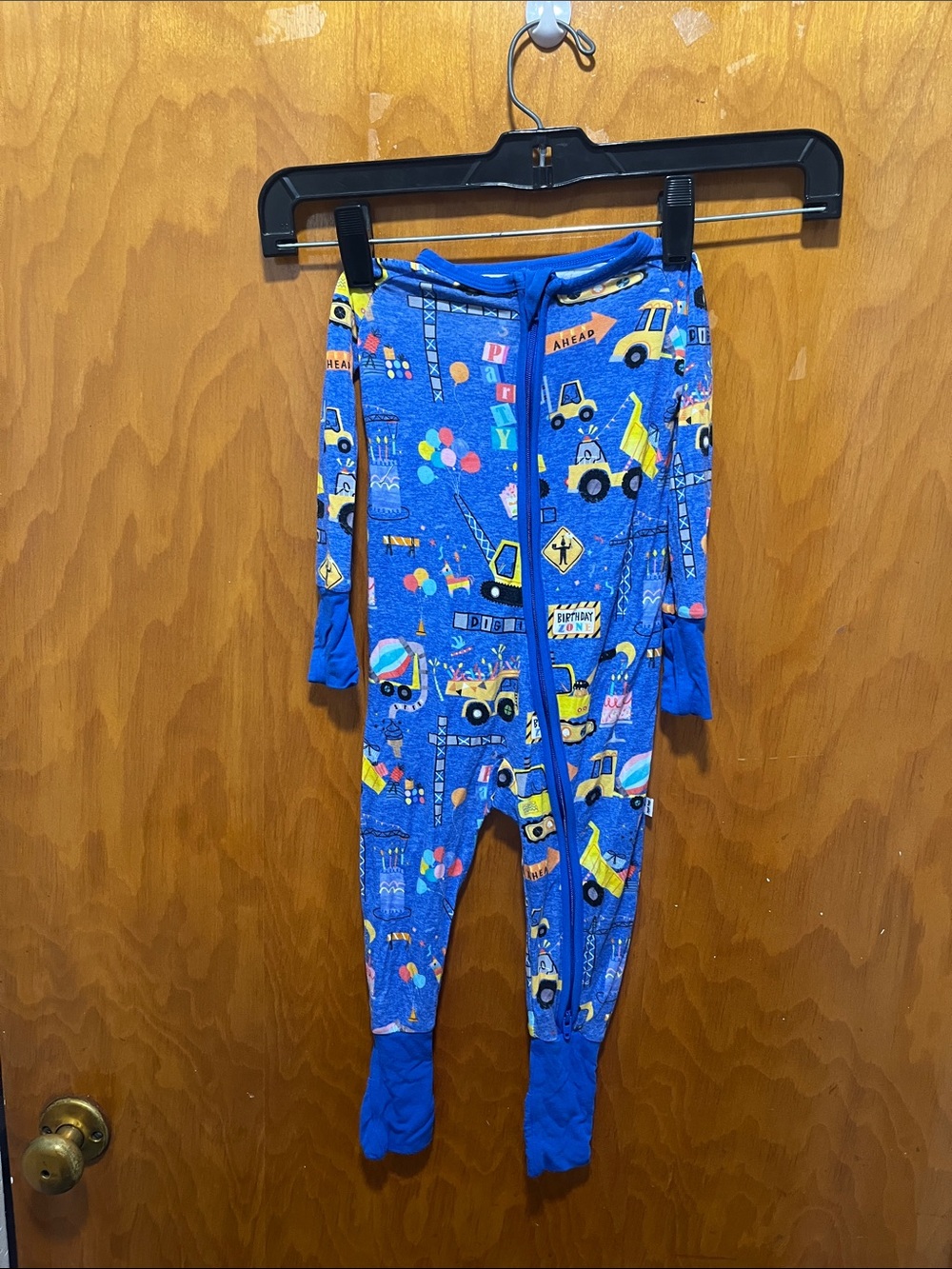 Little Sleepies Blue Birthday Builders Sleeper
